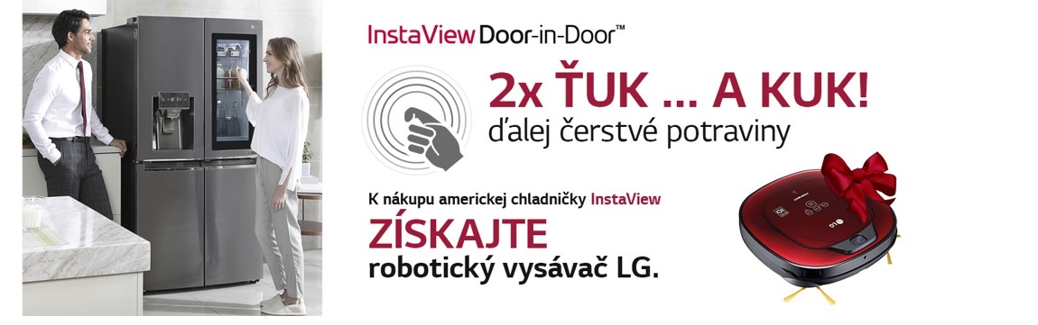 Akcia LG – robotický vysavač zdarma